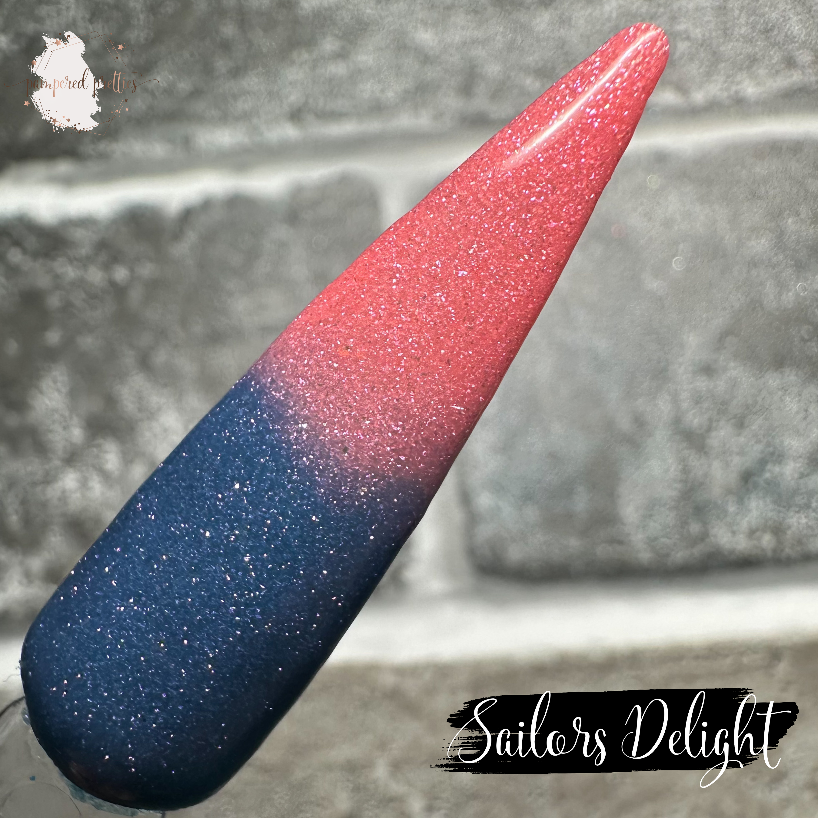 Sailor's Delight - Thermal Shimmer Dip Powder