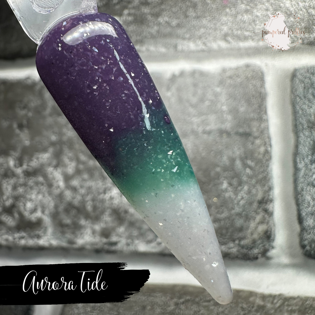Aurora Tide - Triple Thermal Flakie Dip Powder