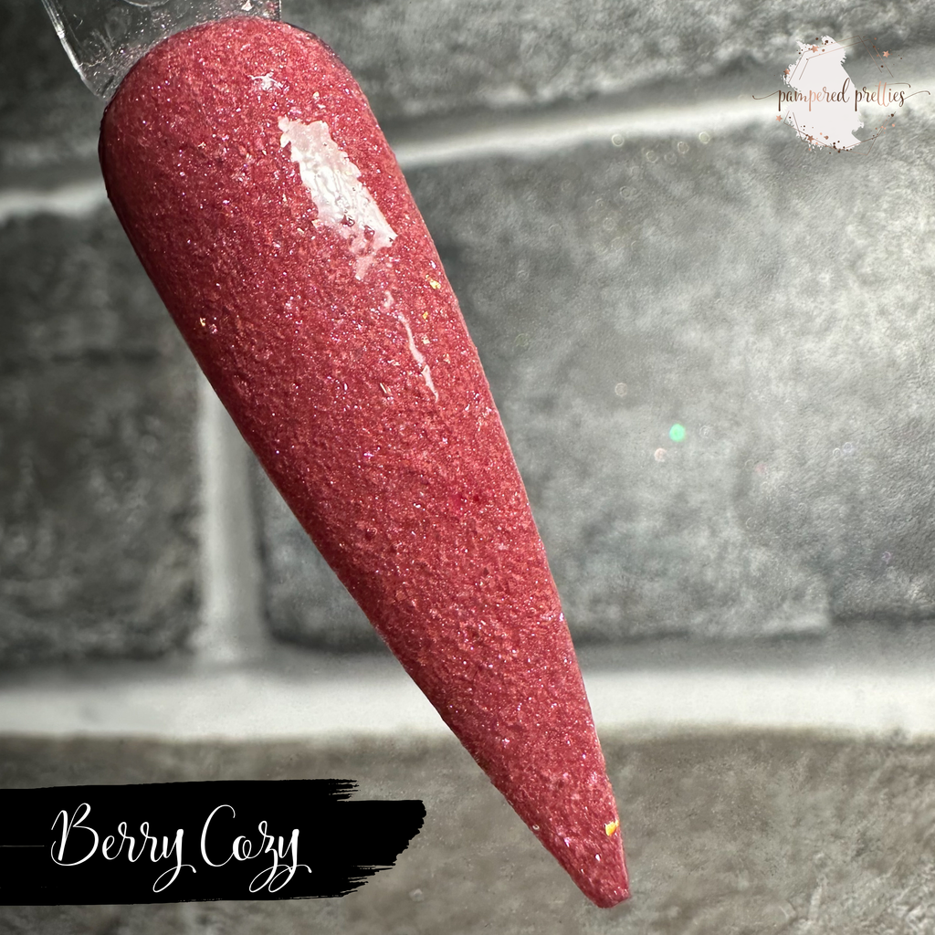 Berry Cozy - Thermal Shimmer Dip Powder