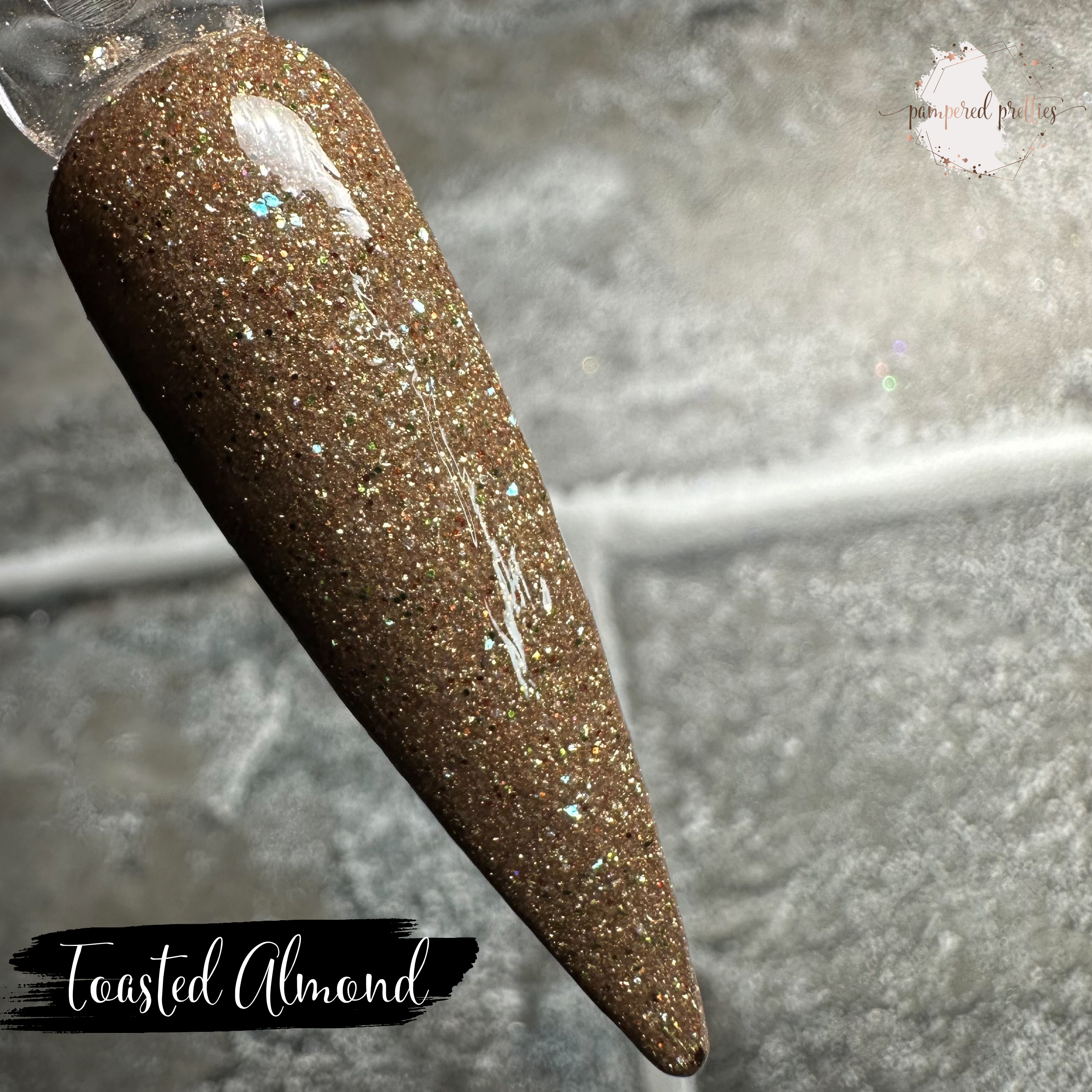 Toasted Almond - Shimmer & Glitter Dip Powder