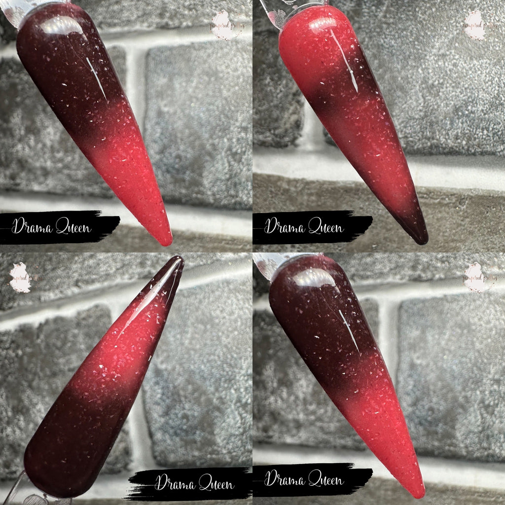 Drama Queen - Thermal Flakie Dip Powder