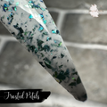 Frosted Petals - White Flakie Dip Powder