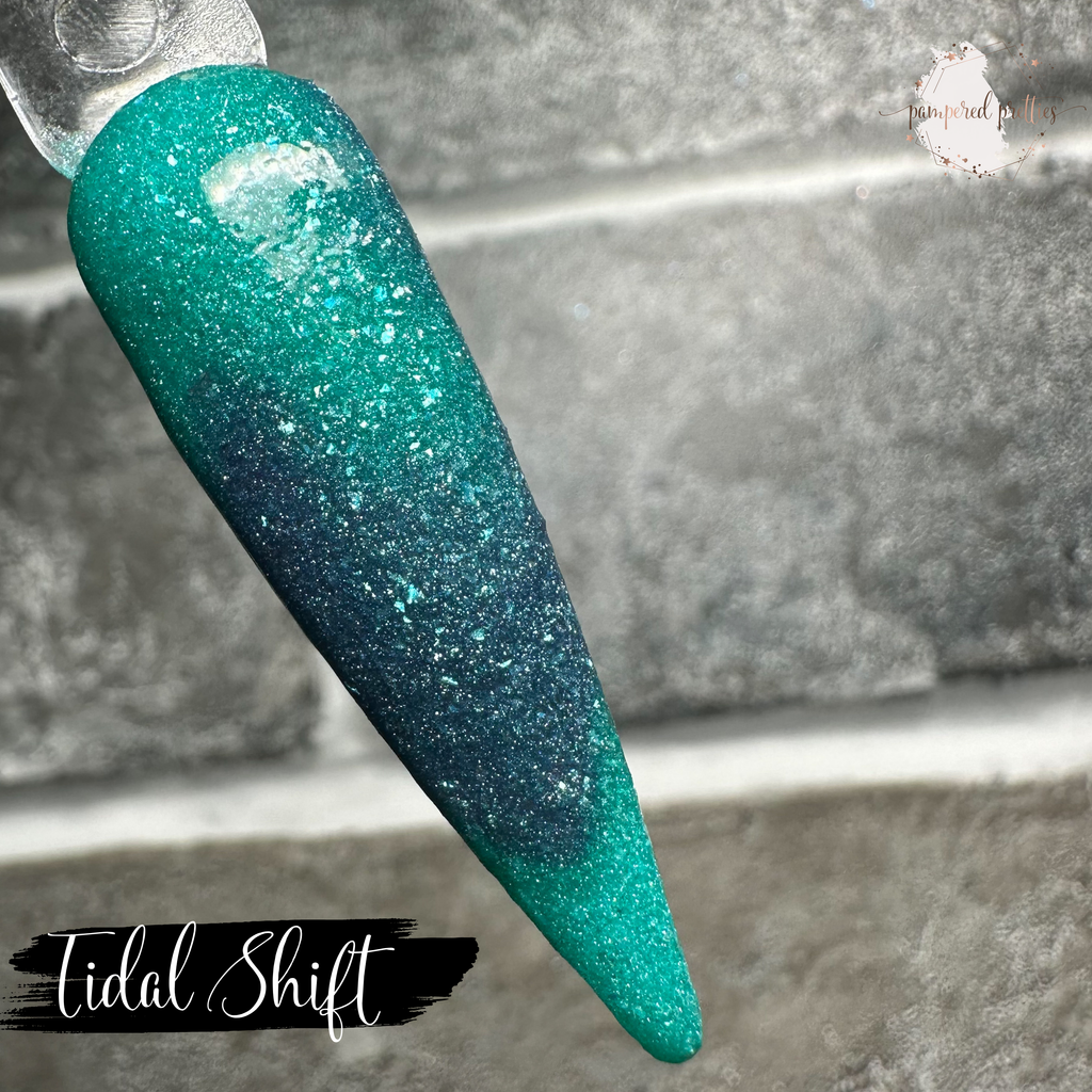 Tidal Shift - Thermal Shimmer Dip Powder