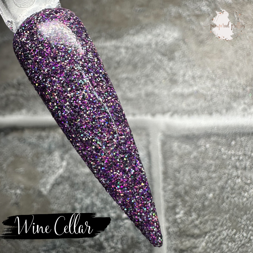 Wine Cellar - Fine Glitter Dip Powder