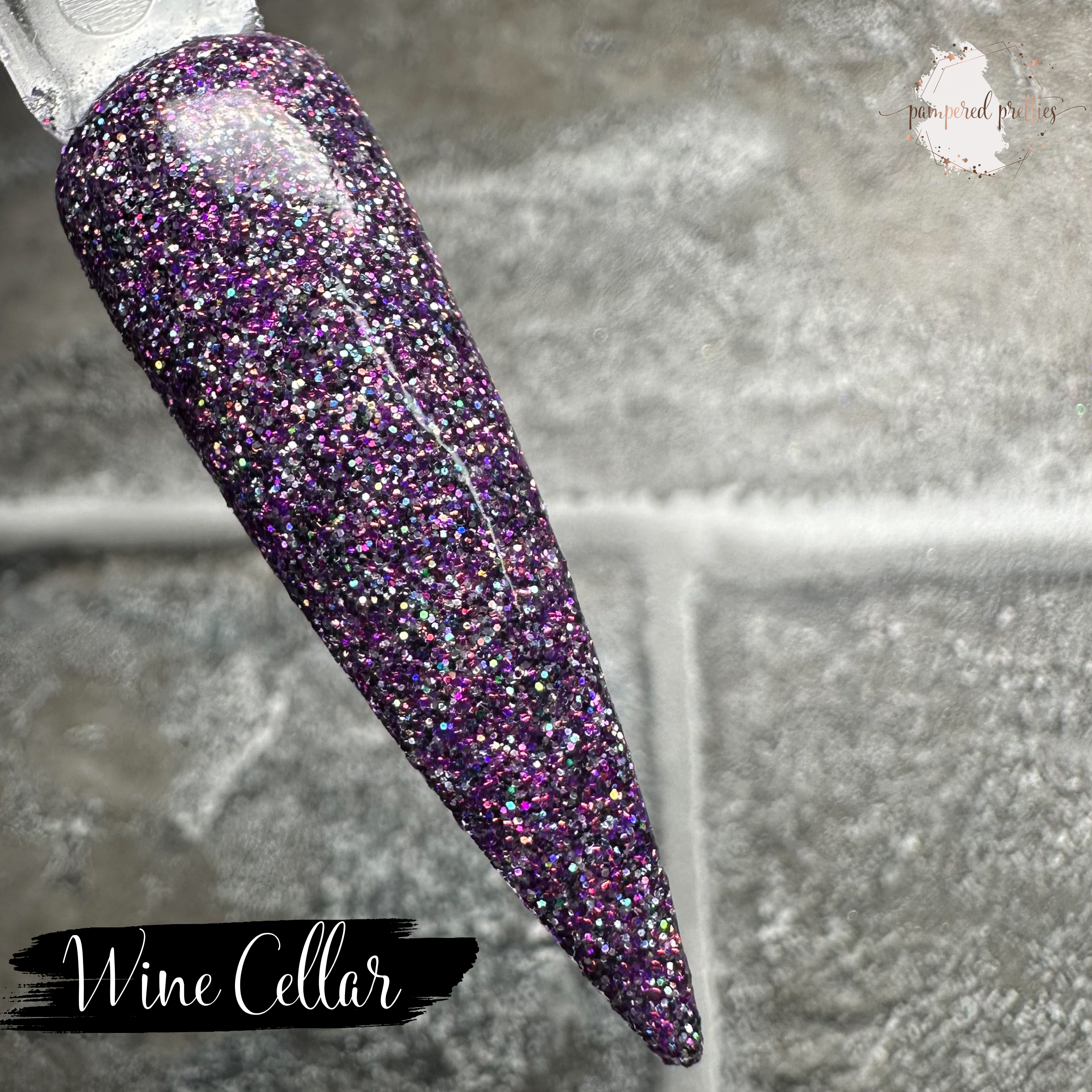 Wine Cellar - Fine Glitter Dip Powder