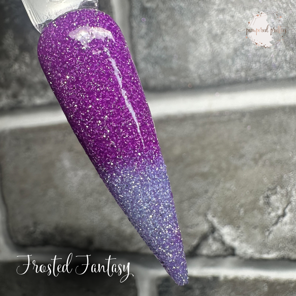 Frosted Fantasy - Thermal Reflective Glitter Dip Powder