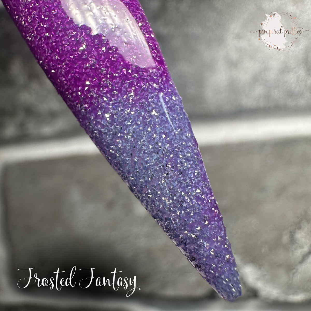 Frosted Fantasy - Thermal Reflective Glitter Dip Powder