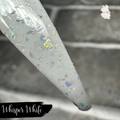 Whisper White - White Flakie Dip Powder