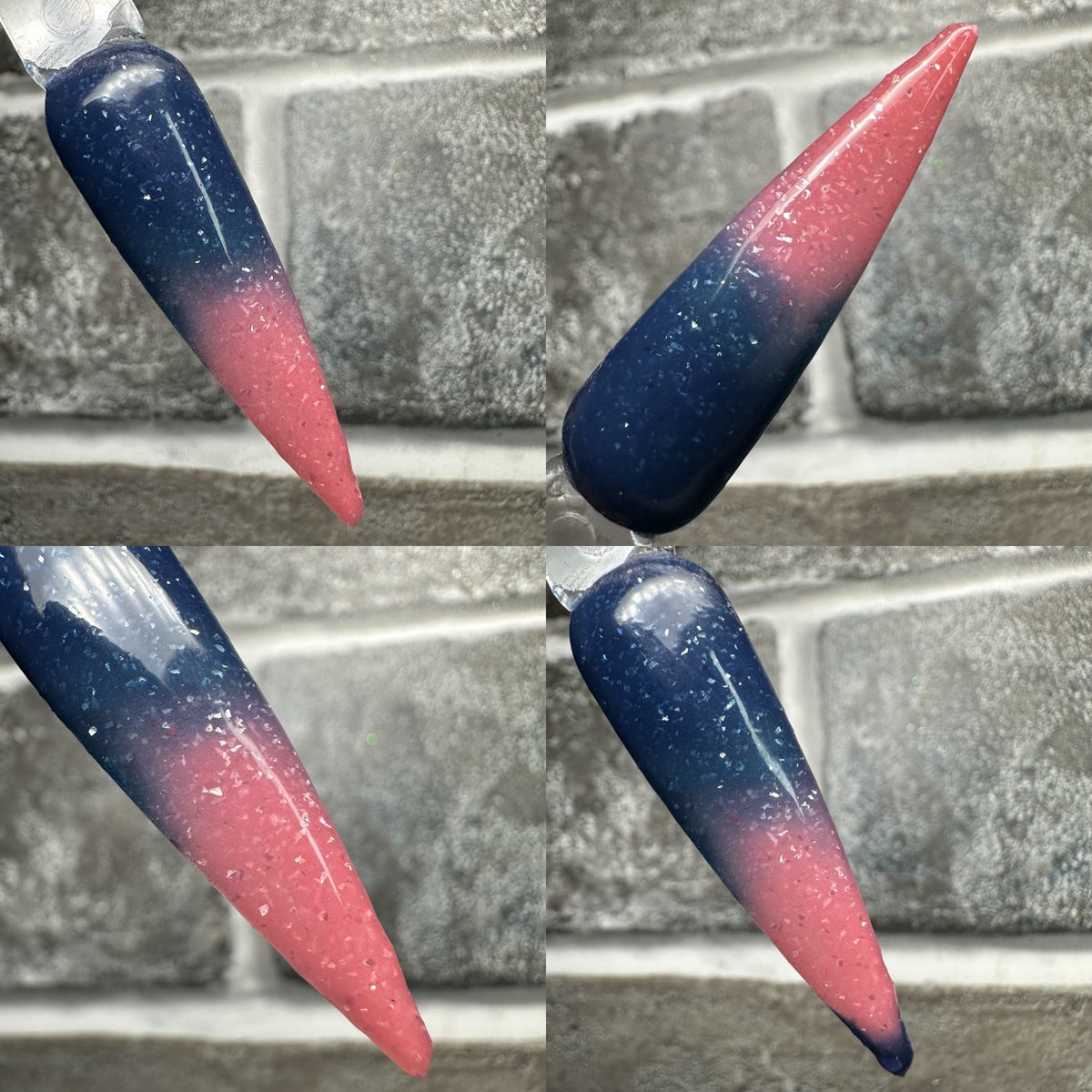 Midnight Crush - Thermal Flakie Dip Powder