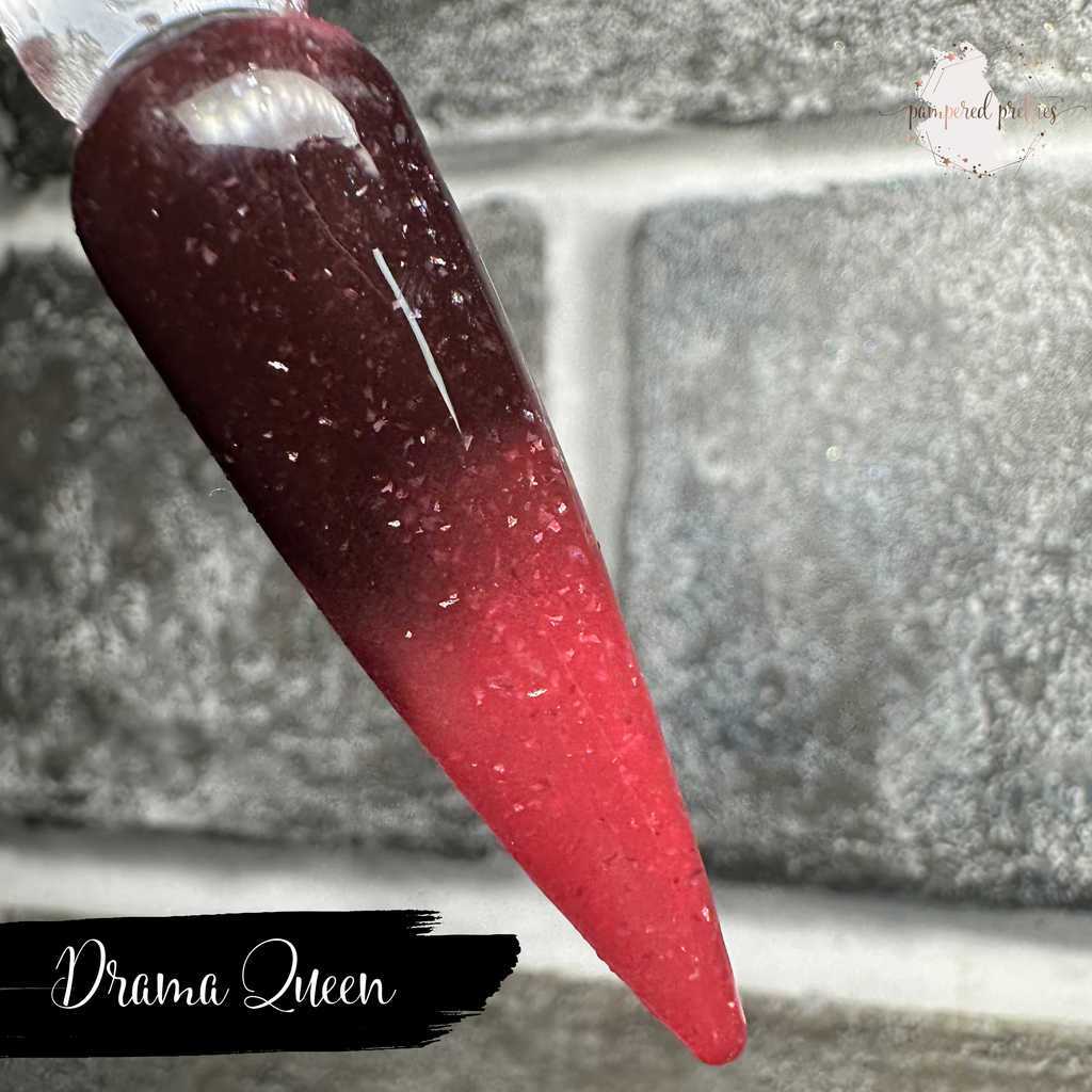 Drama Queen - Thermal Flakie Dip Powder
