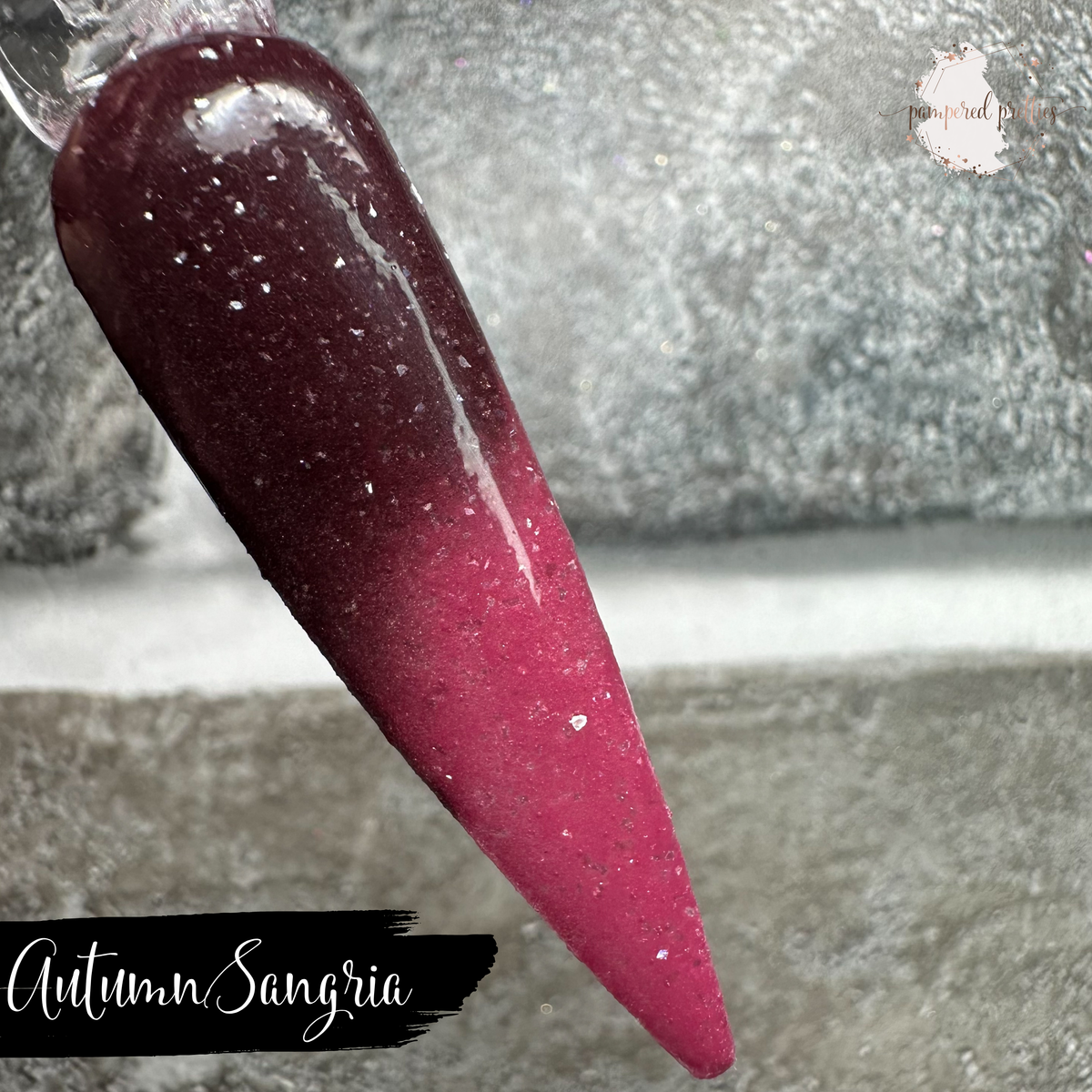 Autumn Sangria - Thermal Flakie Dip Powder