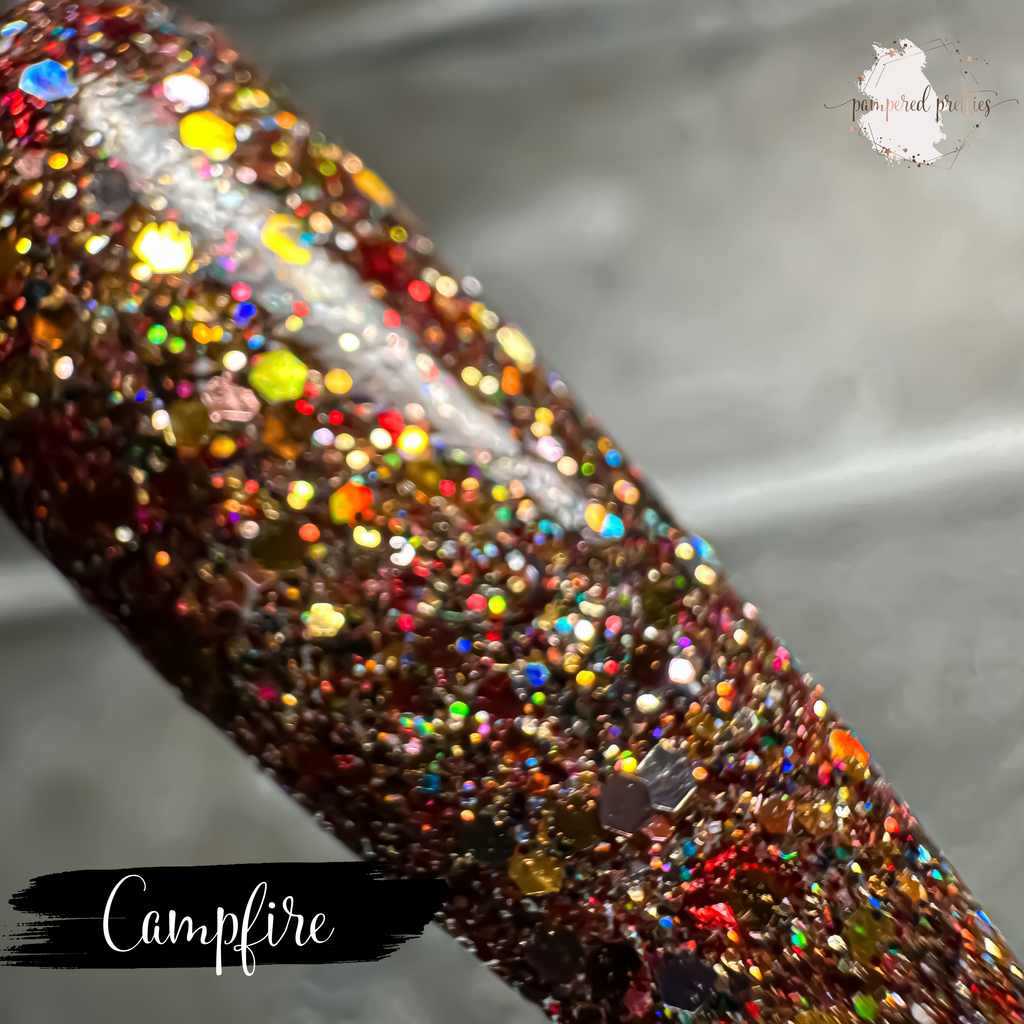 Campfire - Glitter Dip Powder