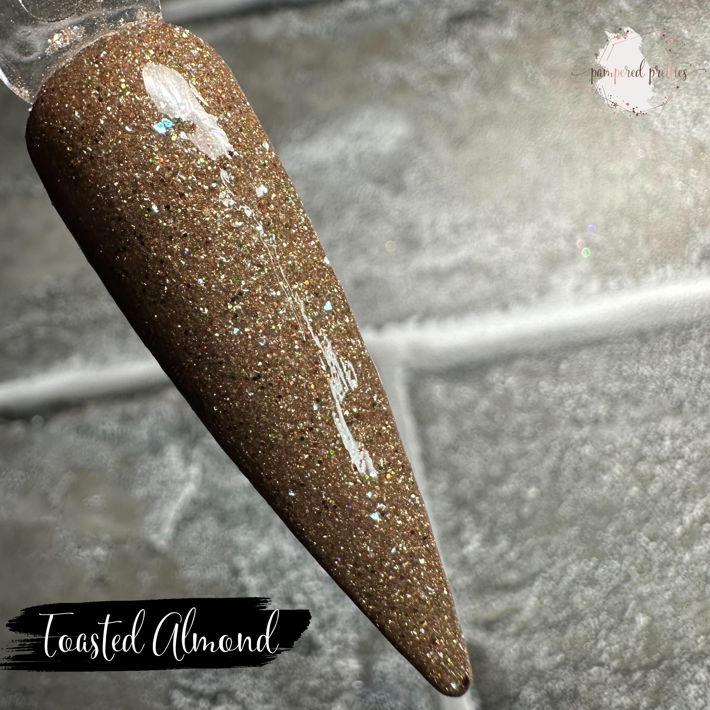 Toasted Almond - Shimmer & Glitter Dip Powder