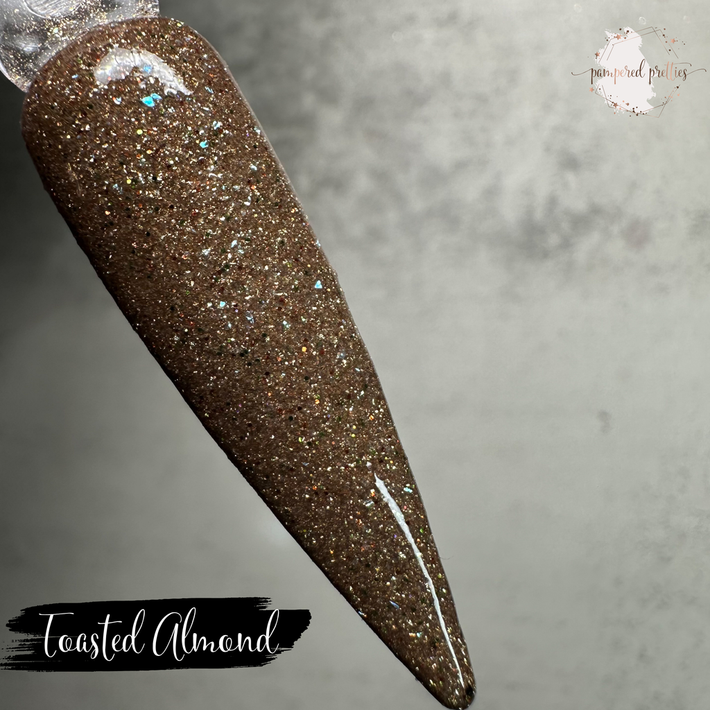 Toasted Almond - Shimmer & Glitter Dip Powder