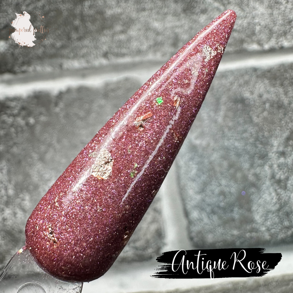 Antique Rose - Shimmer Dip Powder