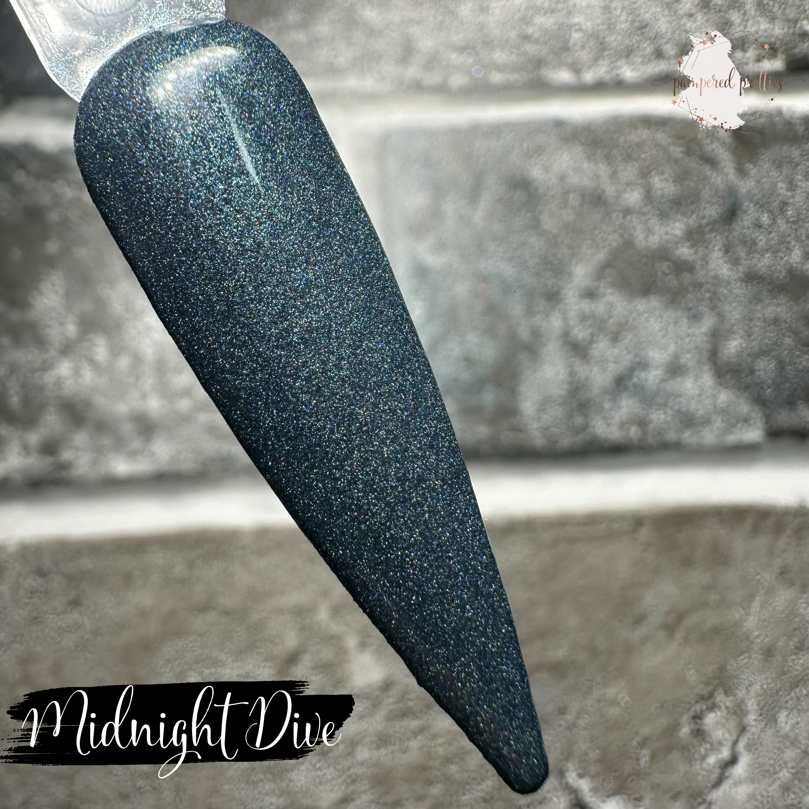 Midnight Dive - Shimmer Dip Powder