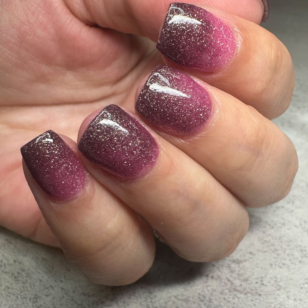 Cinnamon Sugar - Thermal Shimmer Dip Powder