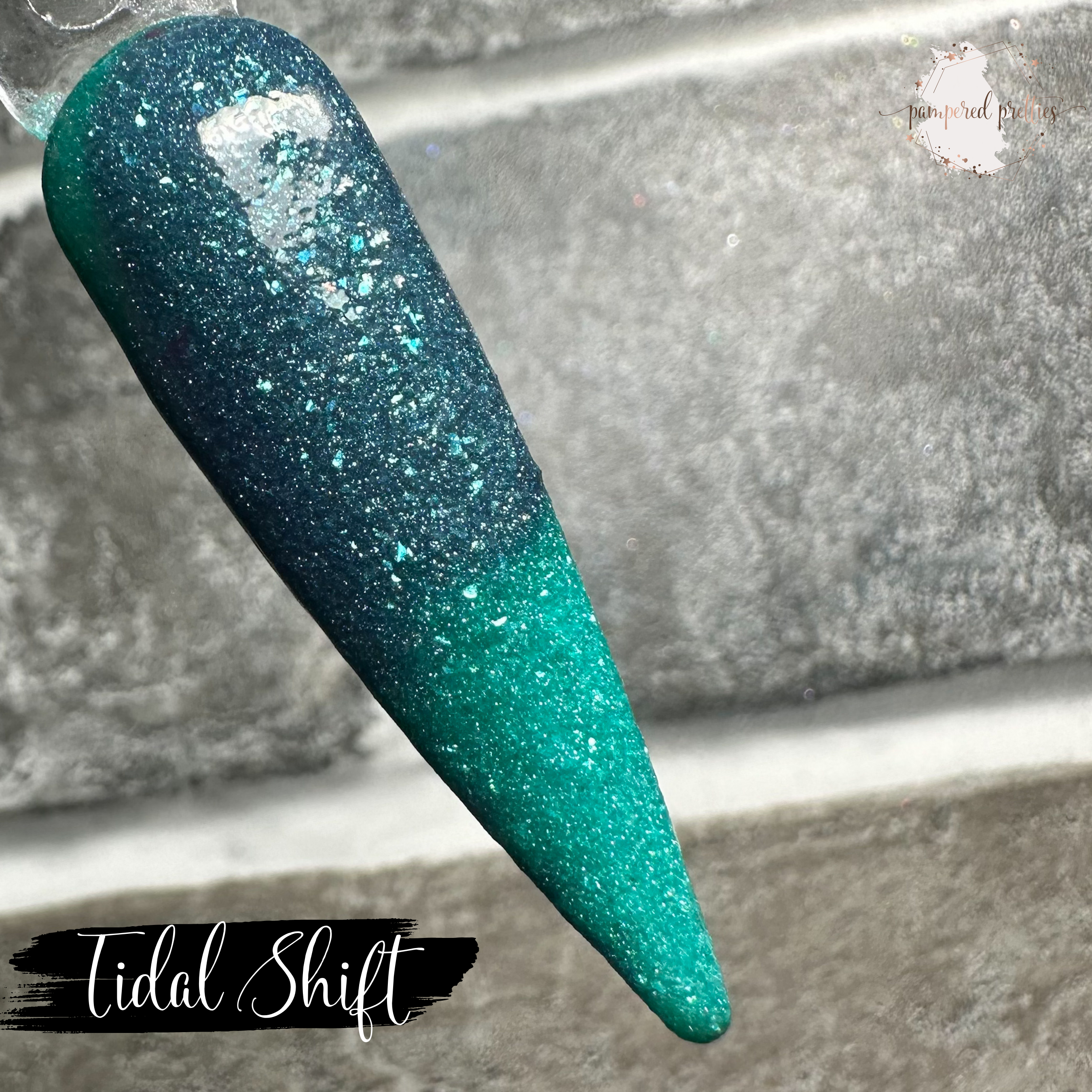 Tidal Shift - Thermal Shimmer Dip Powder