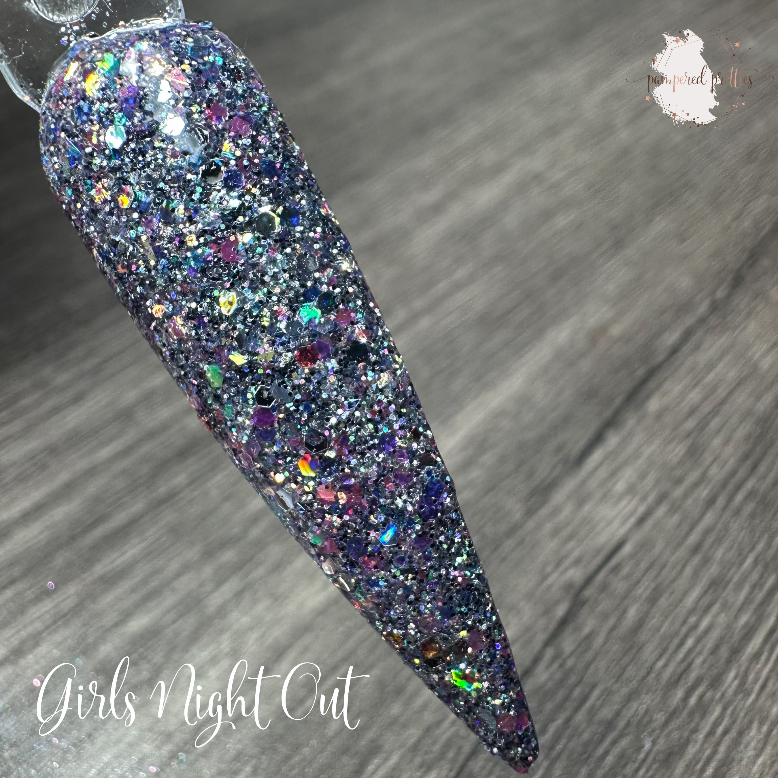 Girls Night Out - Holographic Glitter Dip Powder
