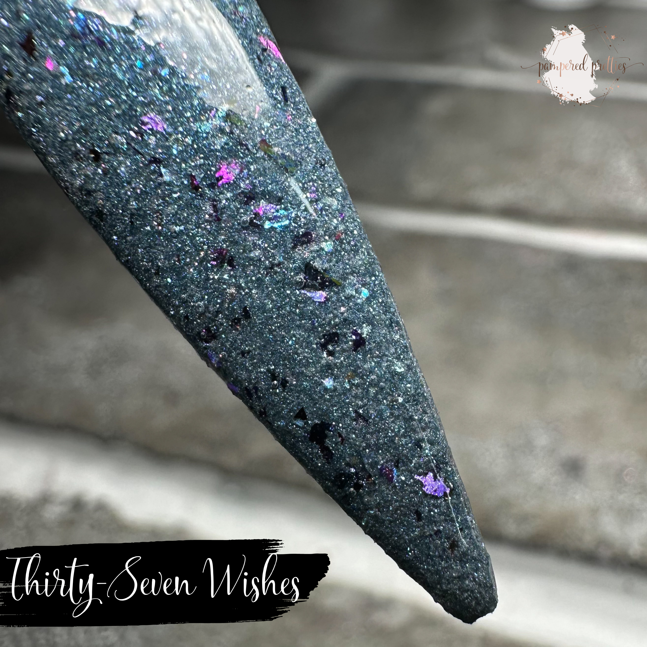 Thirty-Seven Wishes - Shimmer Flakie Dip Powder