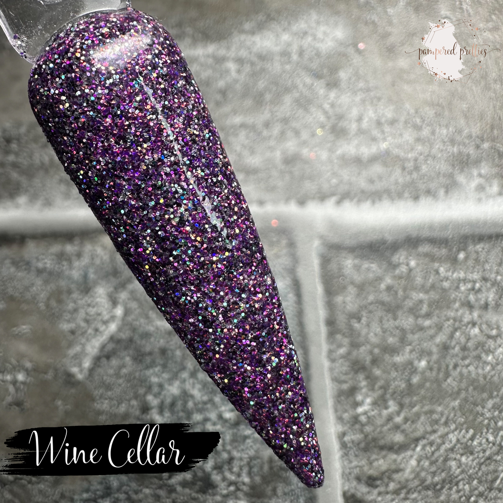 Wine Cellar - Fine Glitter Dip Powder