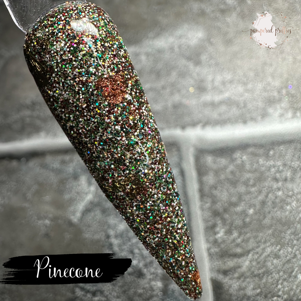 Pinecone - Fine Glitter Foil Dip Powder