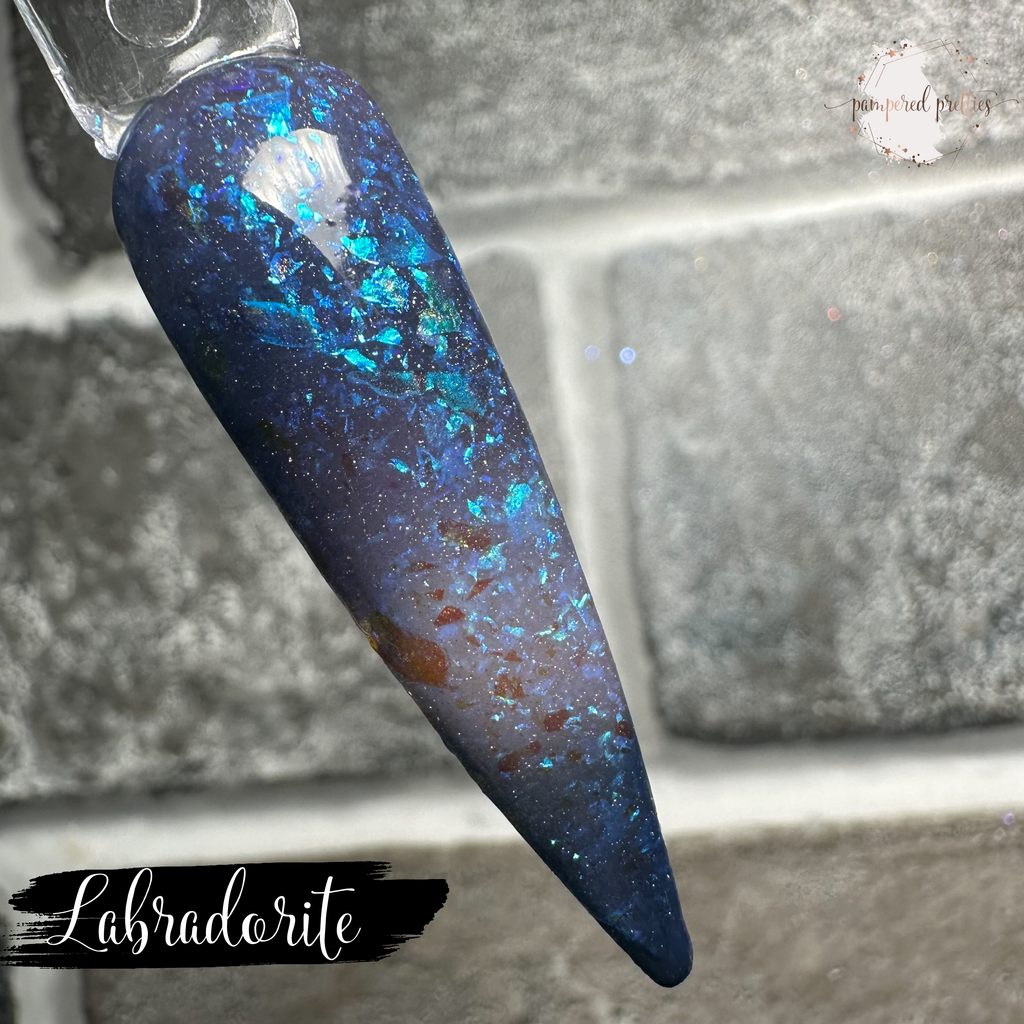 Labradorite - Thermal Flakie Dip Powder