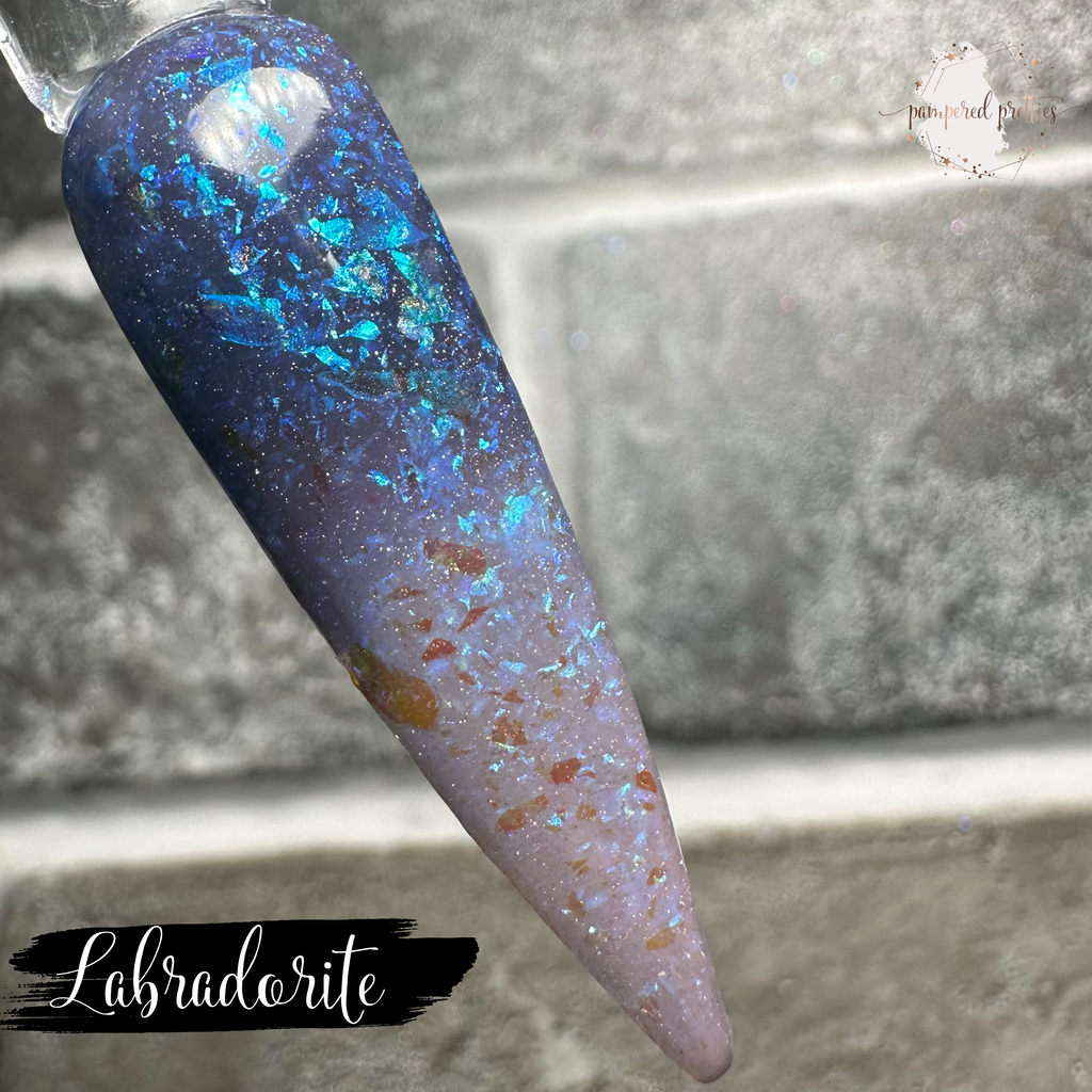Labradorite - Thermal Flakie Dip Powder