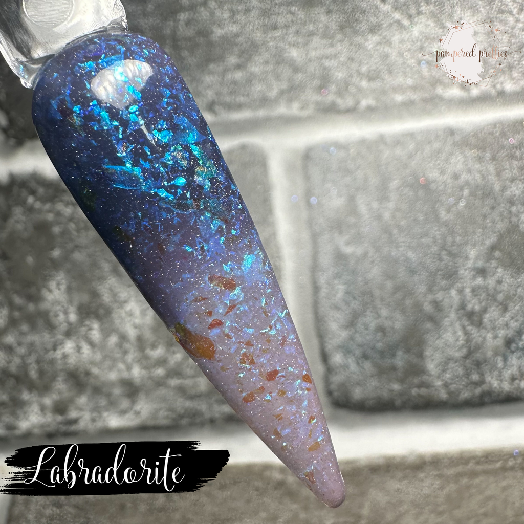 Labradorite - Thermal Flakie Dip Powder