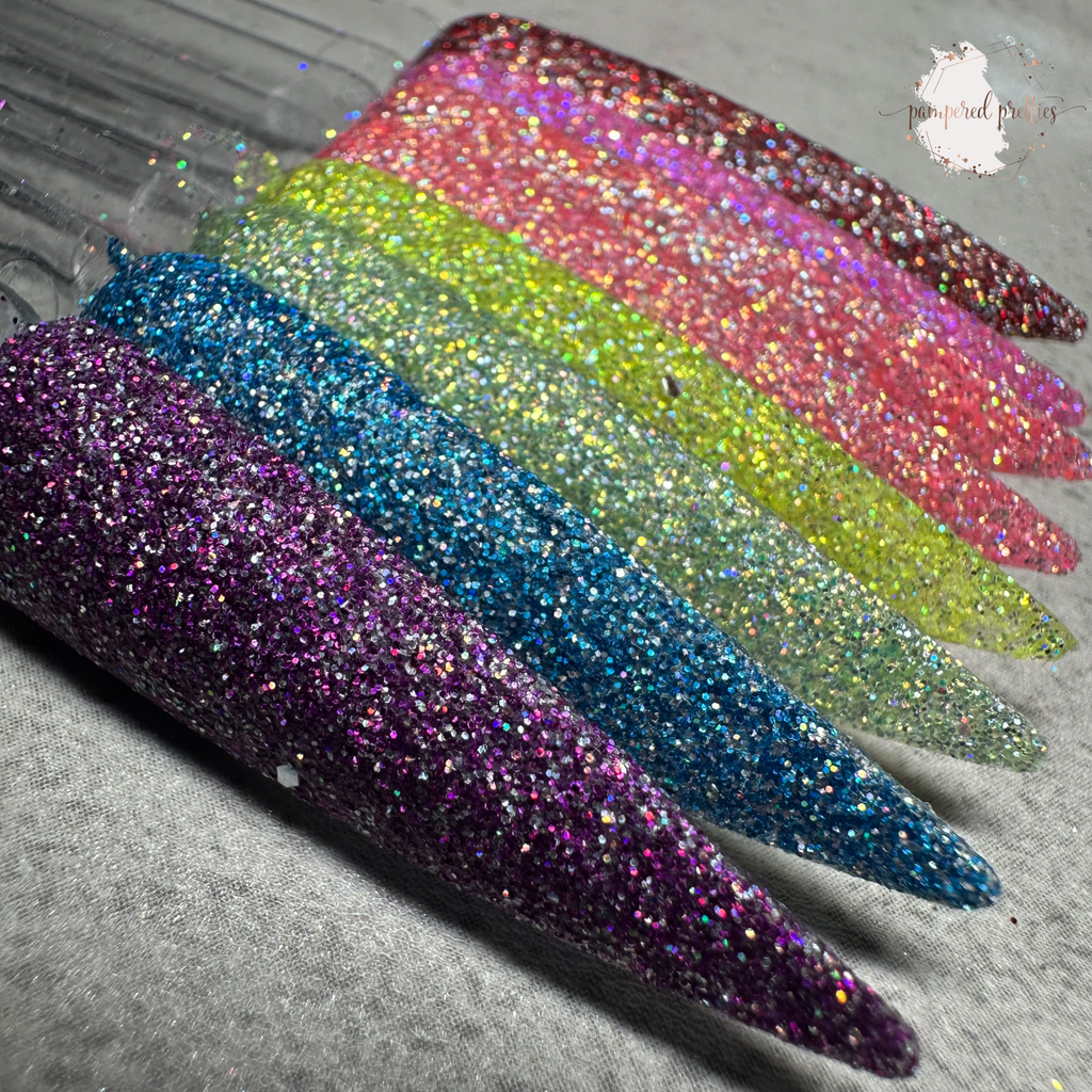 Açaí 2.0 - Holographic Glitter Dip Powder - Pampered Pretties