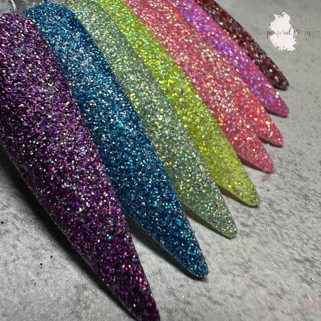 Açaí 2.0 - Holographic Glitter Dip Powder - Pampered Pretties