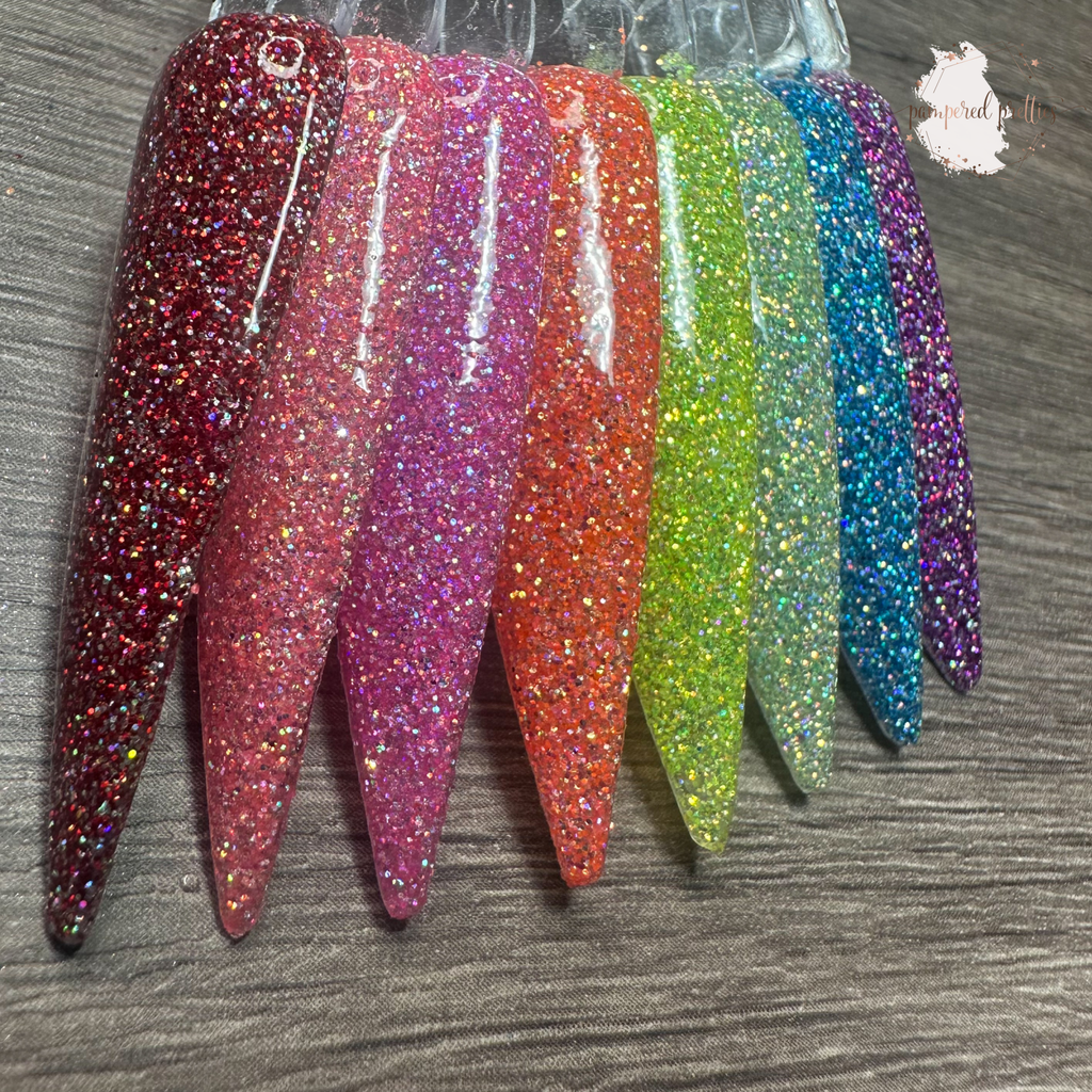 Açaí 2.0 - Holographic Glitter Dip Powder - Pampered Pretties