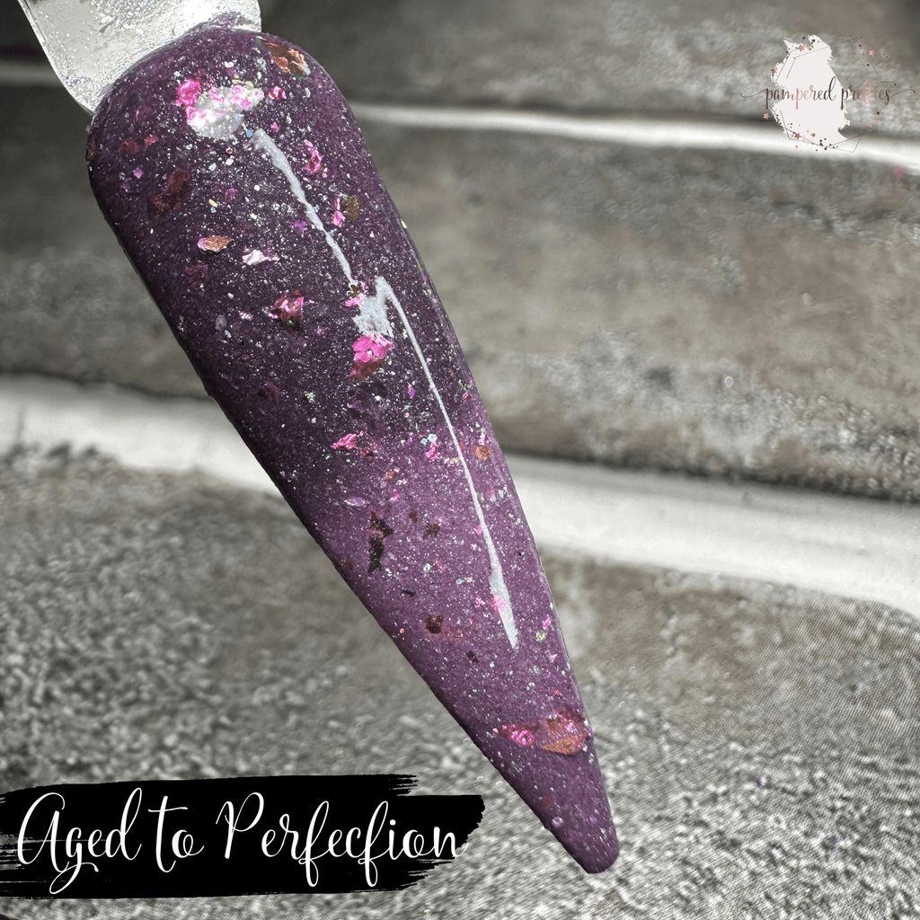 Aged to Perfection - Thermal Flakie Dip Powder - Pampered Pretties