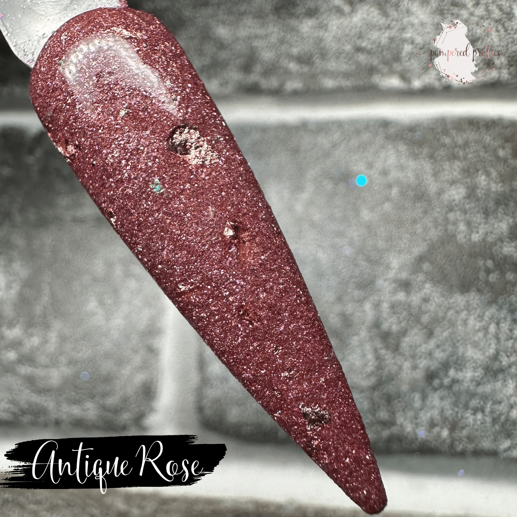 Antique Rose - Shimmer Dip Powder - Pampered Pretties