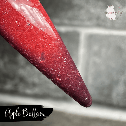 Apple Bottom - Thermal Shimmer Flakie Dip Powder - Pampered Pretties