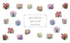 April VIP Decal Set (2024) Spring Florals - Pampered Pretties