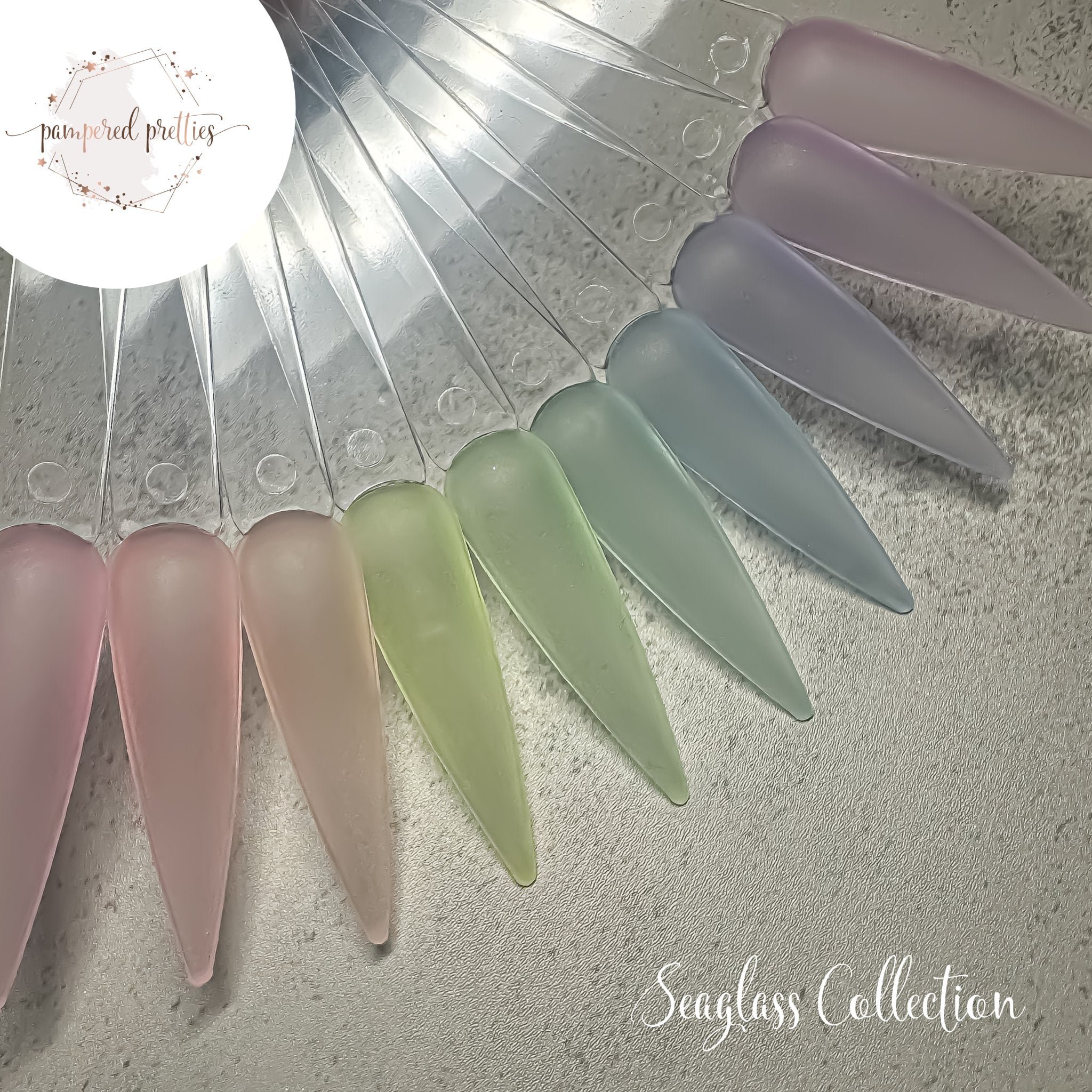 Aqua Seaglass - Pampered Pretties