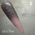 Ash to Blush - Holographic Glitter Triple Thermal Dip Powder - Pampered Pretties