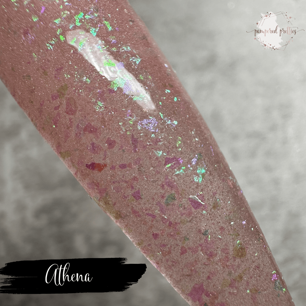 Athena - Opal Flakie Dip Powder - Pampered Pretties
