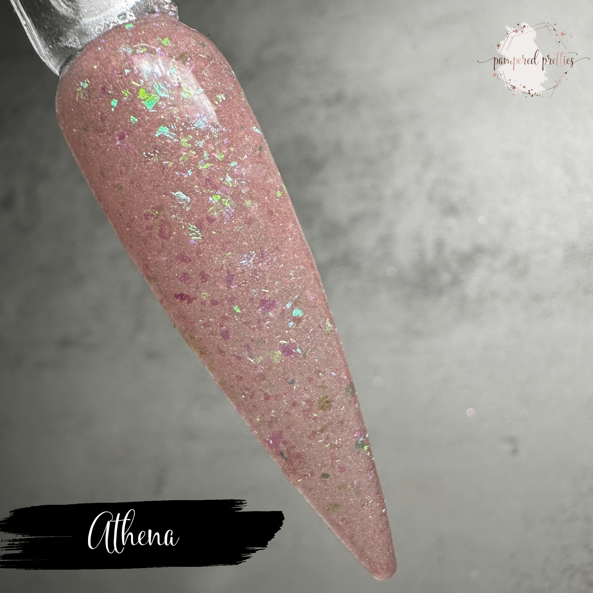 Athena - Opal Flakie Dip Powder - Pampered Pretties