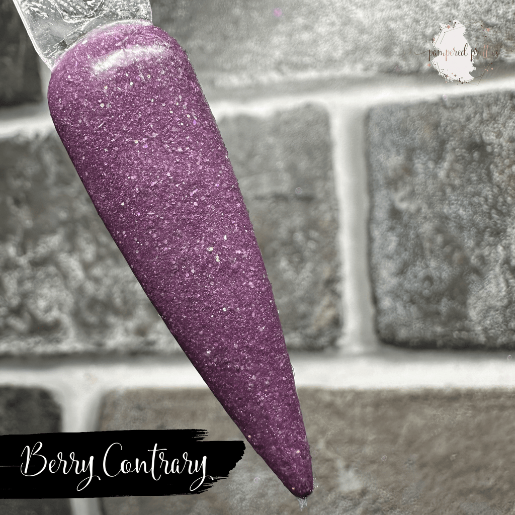 Berry Contrary - Thermal Shimmer Dip Powder - Pampered Pretties