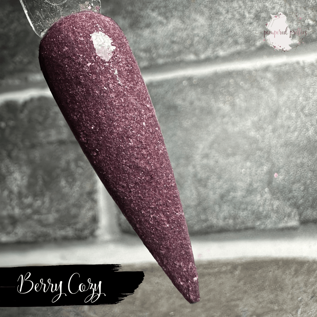 Berry Cozy - Thermal Shimmer Dip Powder - Pampered Pretties