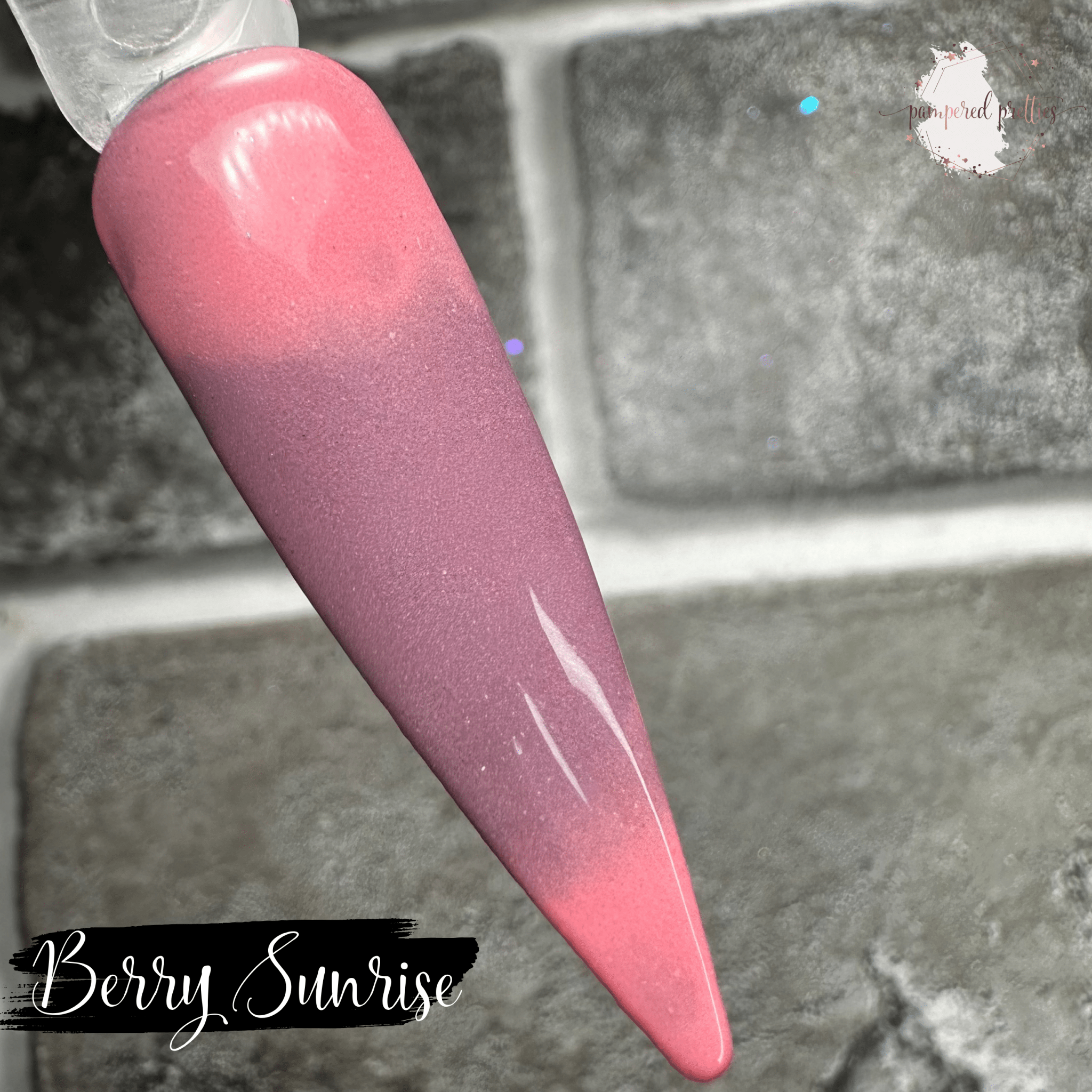 Berry Sunrise - Thermal Dip Powder - Pampered Pretties