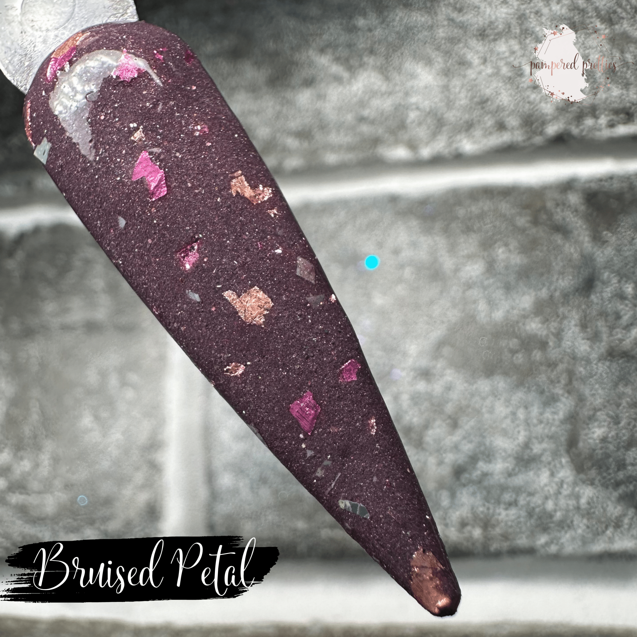 Bruised Petal - Flakie Dip Powder - Pampered Pretties