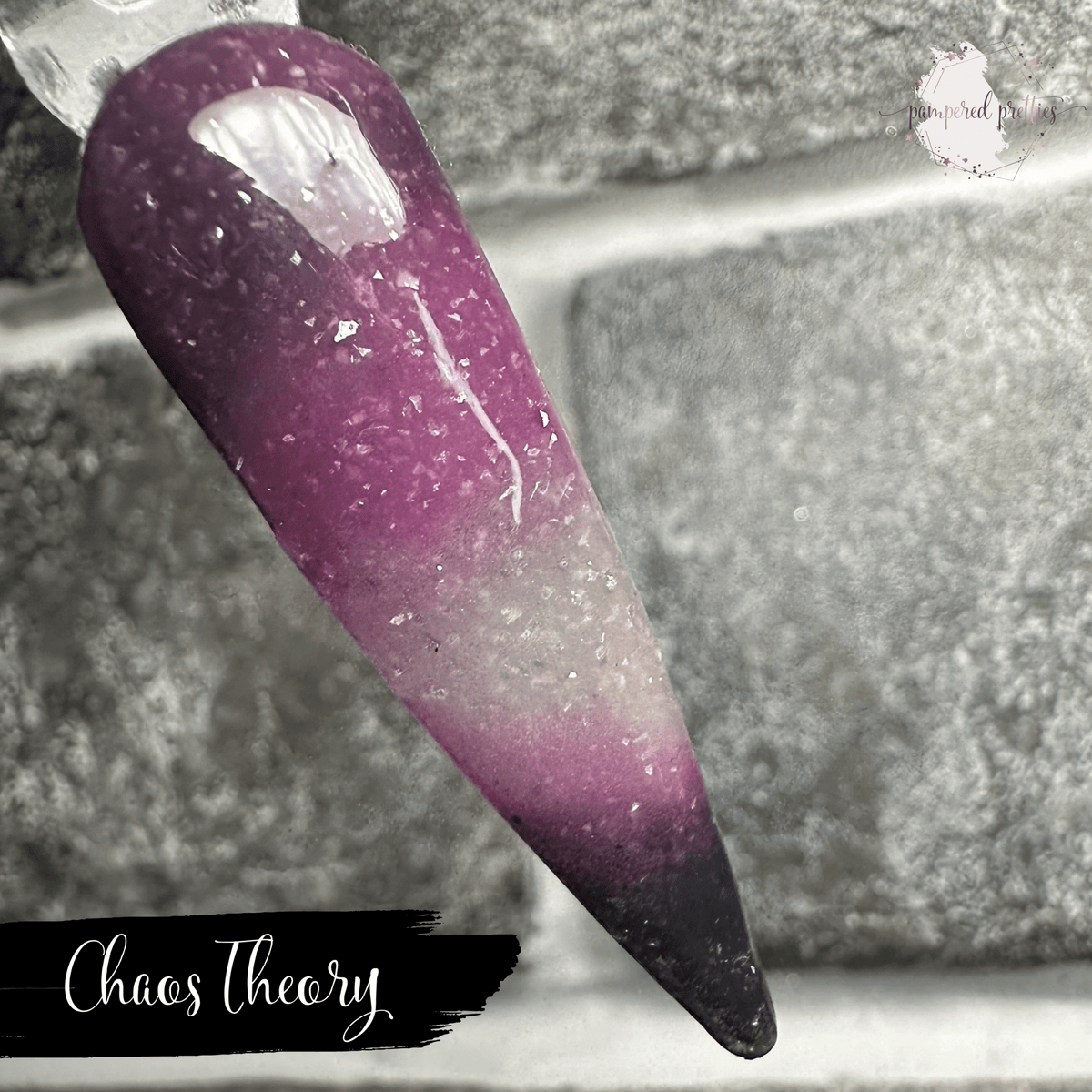 Chaos Theory - Triple Thermal Flakie Dip Powder - Pampered Pretties