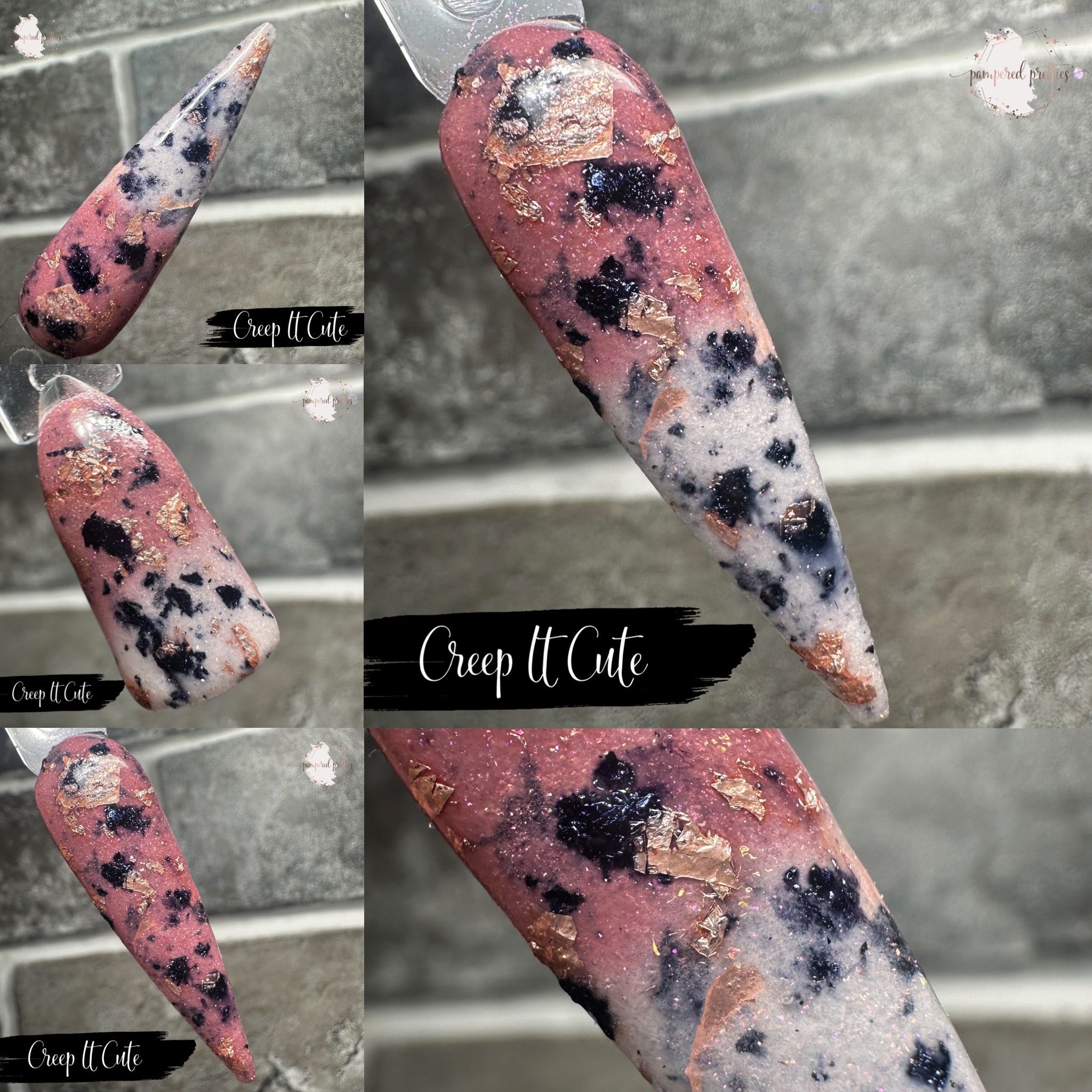 Creep It Cute - Thermal Foil Flakie Dip Powder - Pampered Pretties