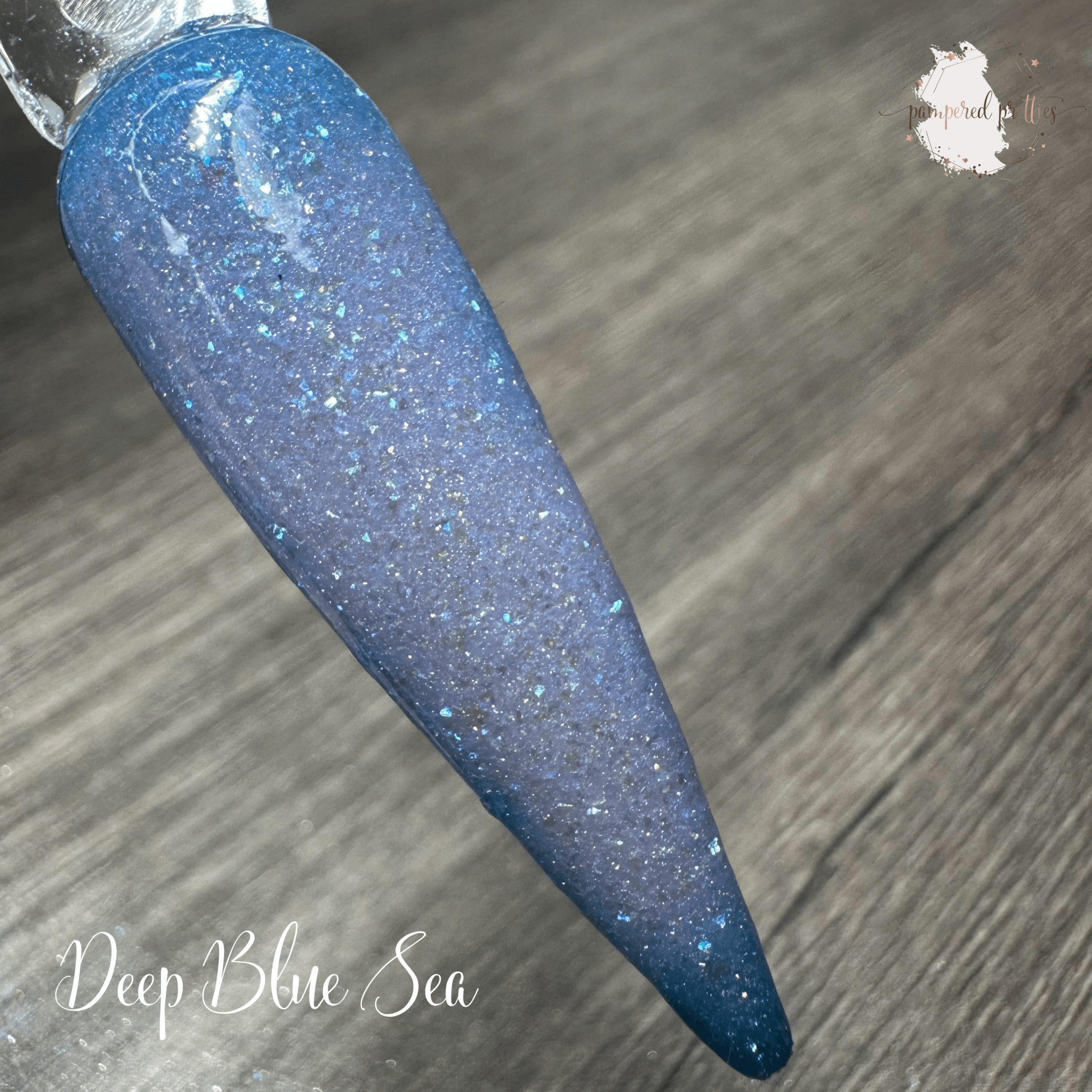 Deep Blue Sea - Triple Thermal Shimmer Dip Powder - Pampered Pretties