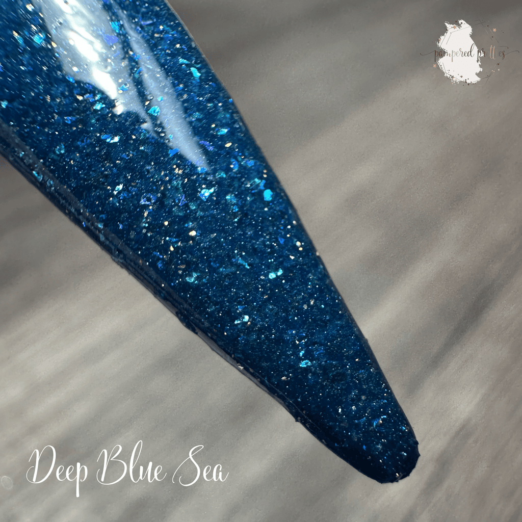 Deep Blue Sea - Triple Thermal Shimmer Dip Powder - Pampered Pretties