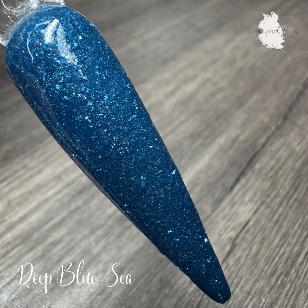 Deep Blue Sea - Triple Thermal Shimmer Dip Powder - Pampered Pretties