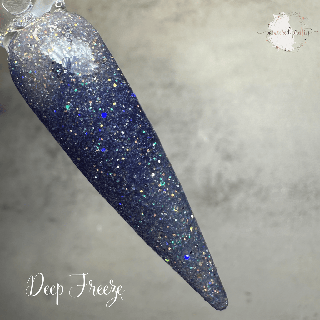 Deep Freeze - Holographic Glitter Triple Thermal Dip Powder - Pampered Pretties